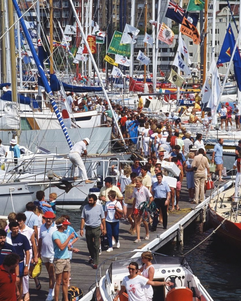 Rolex Sydney Hobart Yacht Race Vintage Marina 1980s